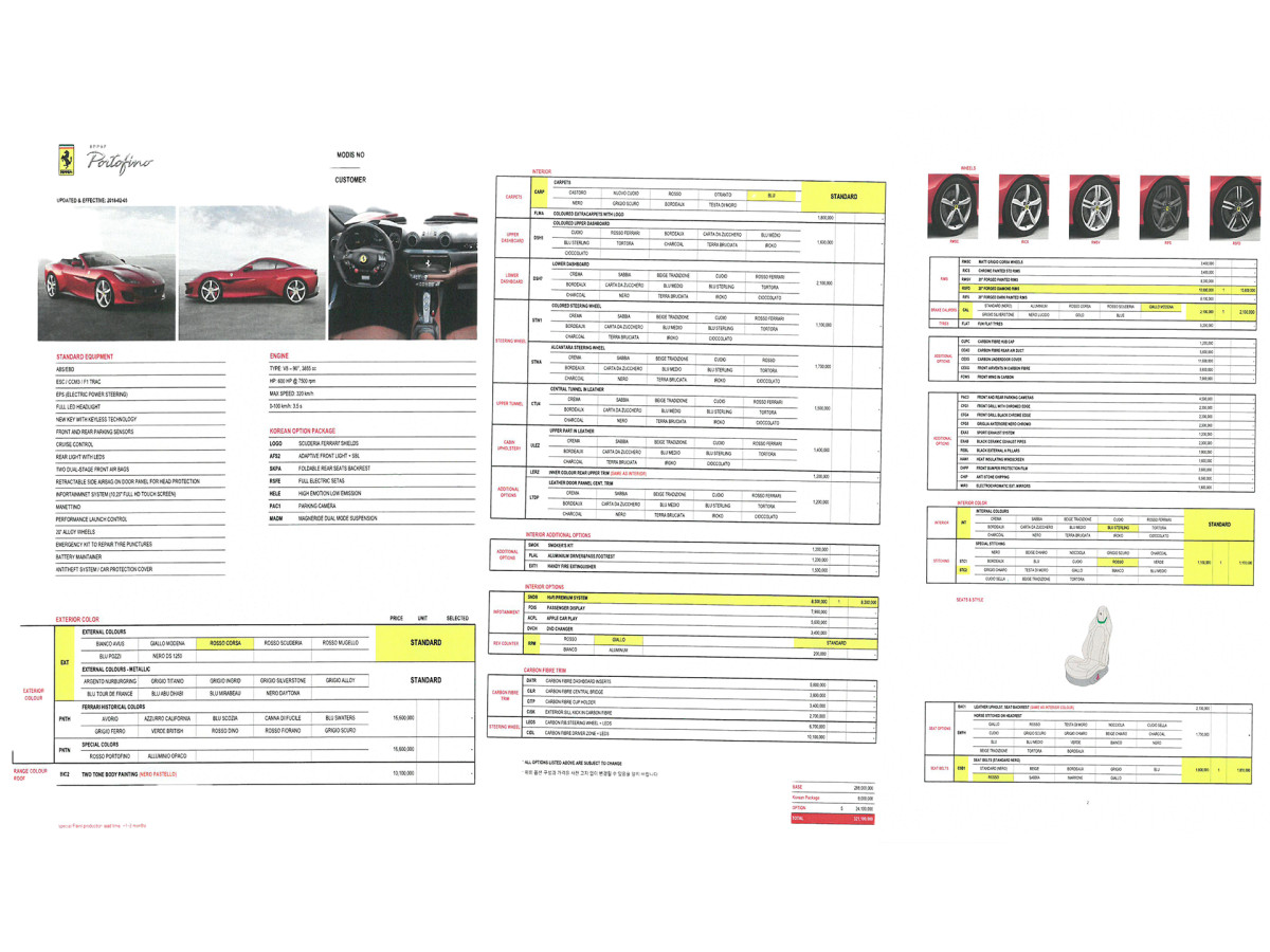 페라리 포르토피노 3.9 V8